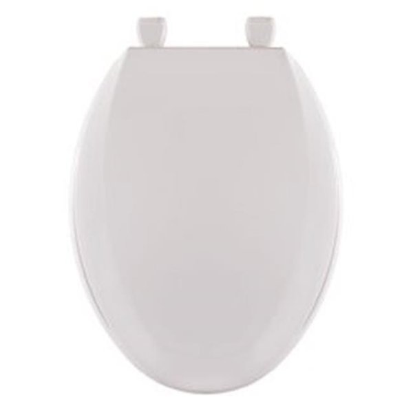 Centoco Manufacturing Centoco Manufacturing HP1600-001 Plastic Elongated Toilet Seat - White HP1600-001